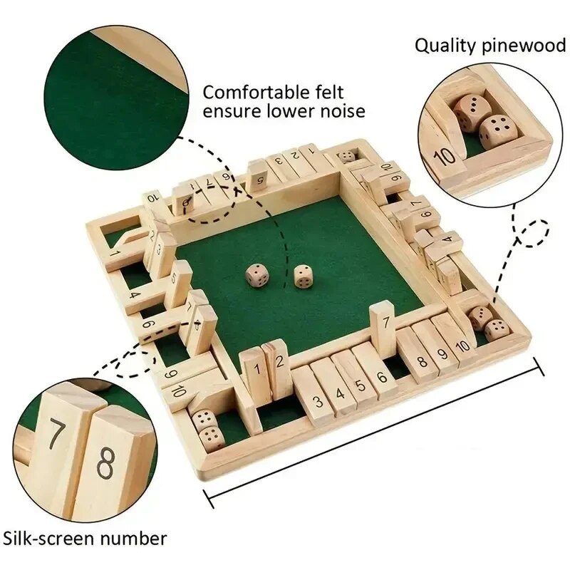 Deluxe Four Sided 10 Numbers S - Board Game Dnd のレビューと価格